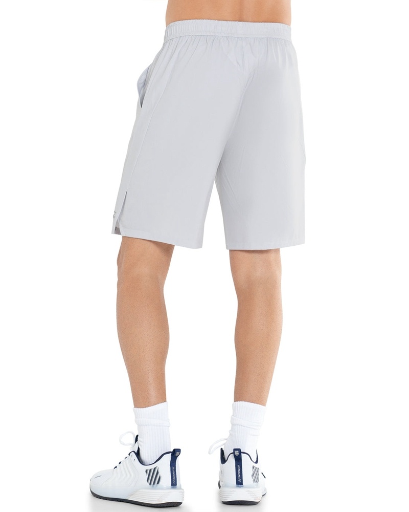 White K-Swiss SUPERCHARGE Men's Short | BXEKC-1685