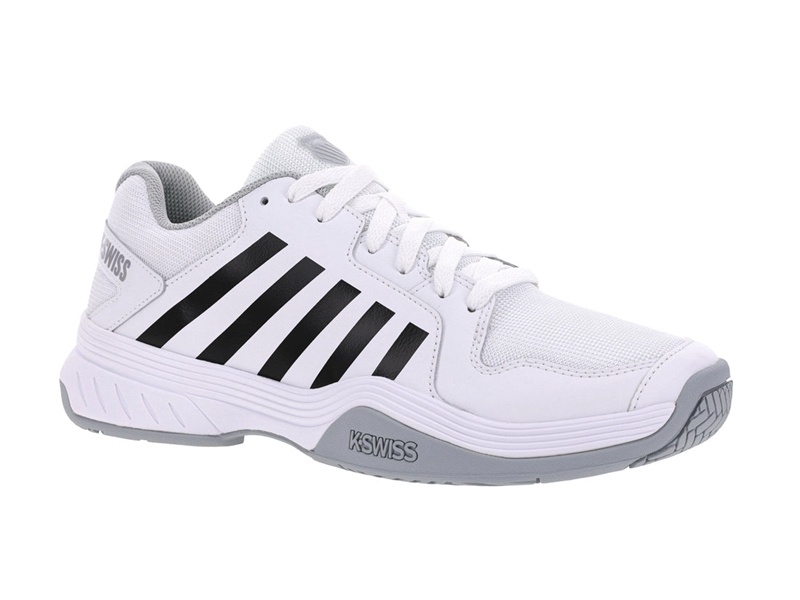 White / Black K-Swiss COURT EXPRESS Men's Pickleball Shoes | PFAWL-4107