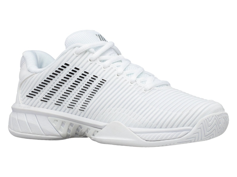 White / Black K-Swiss HYPERCOURT EXPRESS 2 Women's Tennis | HJFTE-6017