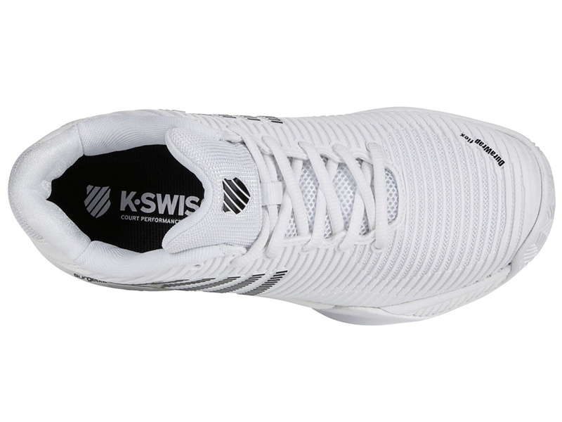 White / Black K-Swiss HYPERCOURT EXPRESS 2 HB Women's Tennis | RBFYV-9176