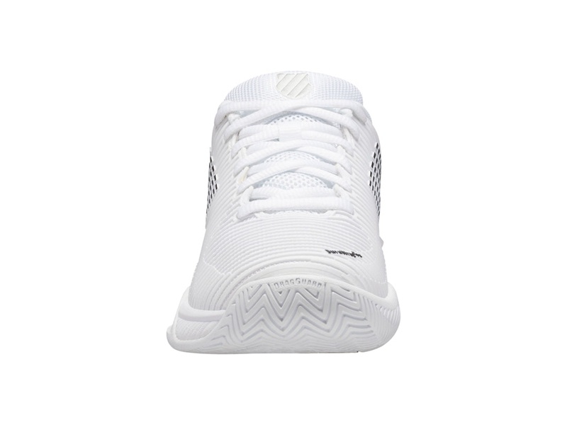 White / Black K-Swiss HYPERCOURT EXPRESS 2 Kids' Tennis | QMLHA-1904