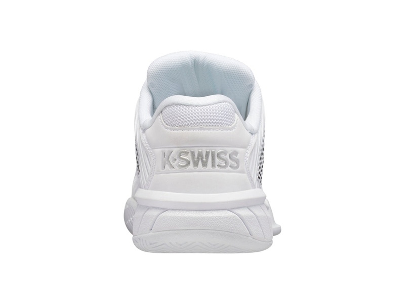 White / Black K-Swiss HYPERCOURT EXPRESS 2 Kids' Tennis | QMLHA-1904