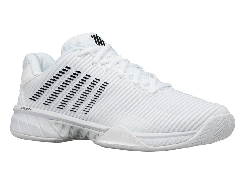 White / Black K-Swiss HYPERCOURT EXPRESS 2 Men's Tennis | BOGMK-9148