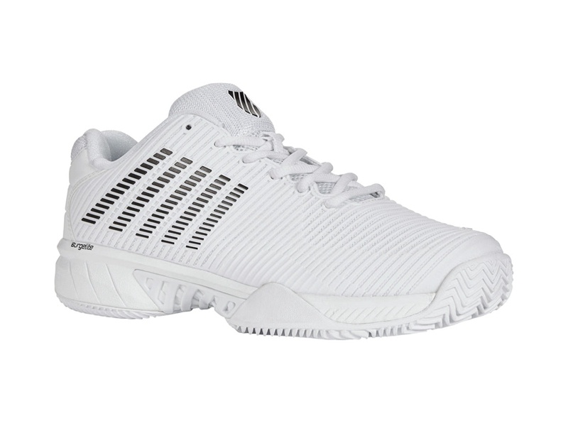 White / Black K-Swiss HYPERCOURT EXPRESS 2 HB Men's Tennis | EGUDX-0475