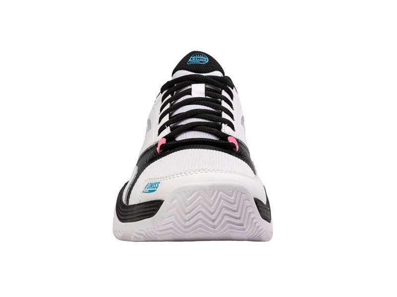 White / Black K-Swiss SPEEDEX PADEL Men's Lifestyle Shoes | FQCBR-6315