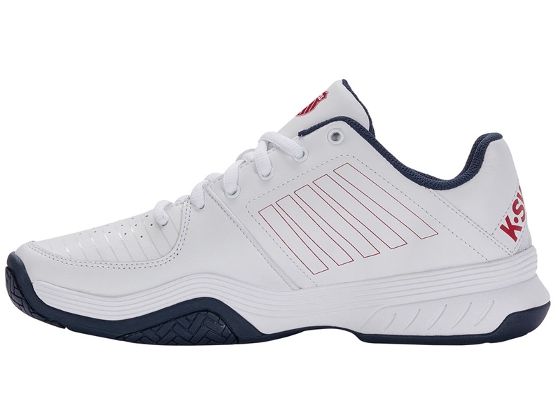 White / Blue K-Swiss COURT EXPRESS Men's Tennis | ARYJL-1804