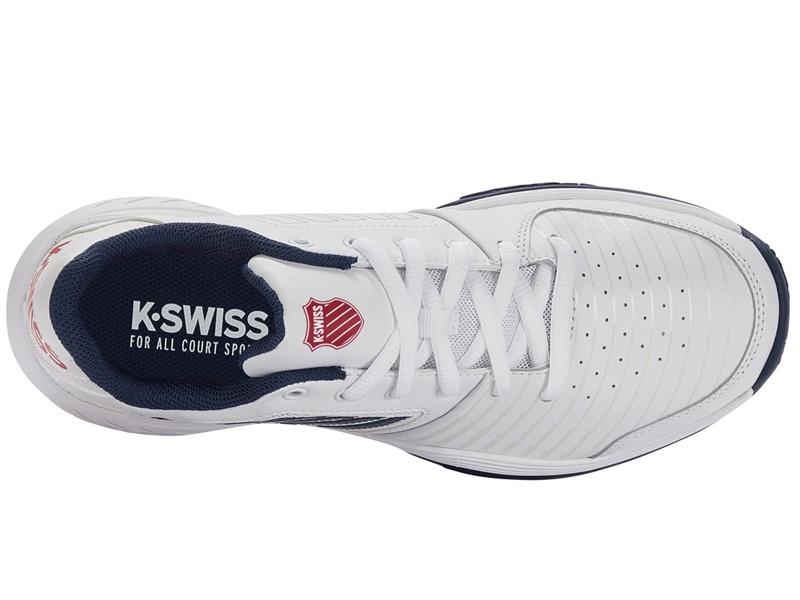 White / Blue K-Swiss COURT EXPRESS Men's Tennis | ARYJL-1804