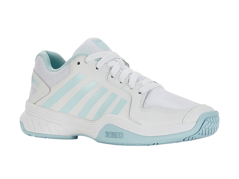 White / Blue K-Swiss COURT EXPRESS Women's Pickleball Shoes | MRGWF-0281