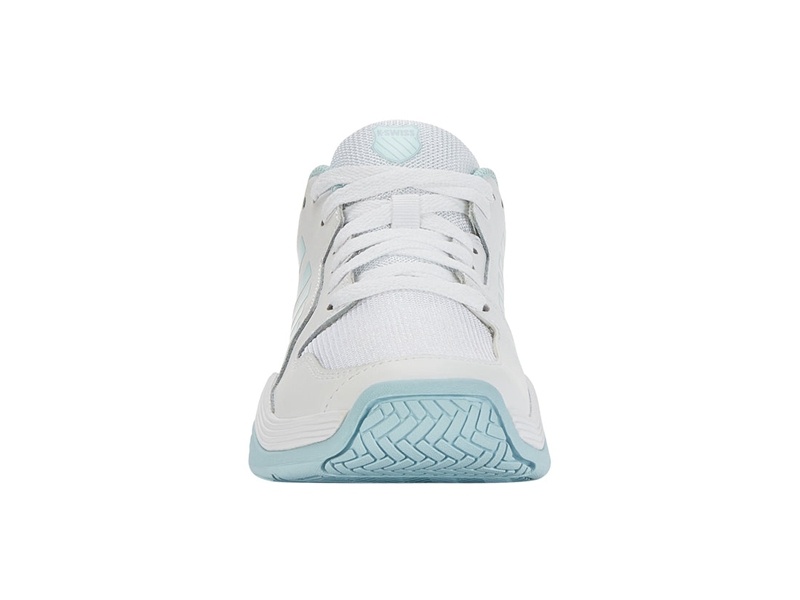 White / Blue K-Swiss COURT EXPRESS Women's Pickleball Shoes | MRGWF-0281