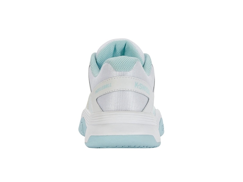 White / Blue K-Swiss COURT EXPRESS Women's Pickleball Shoes | MRGWF-0281