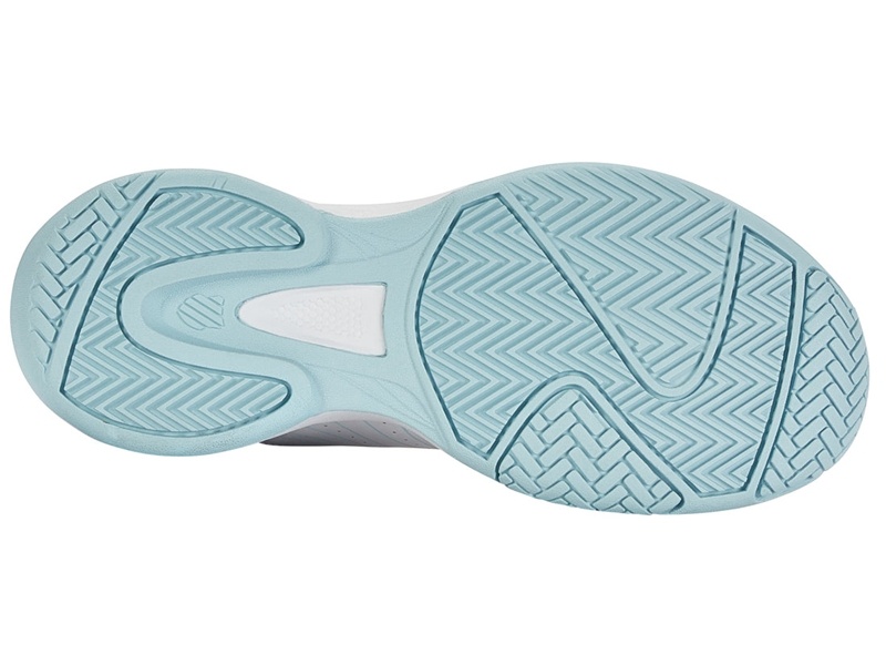 White / Blue K-Swiss COURT EXPRESS Women's Pickleball Shoes | MRGWF-0281