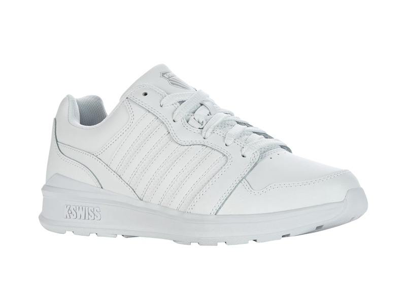 White / Blue K-Swiss RIVAL TRAINER Men's Lifestyle Shoes | LTYWO-7621