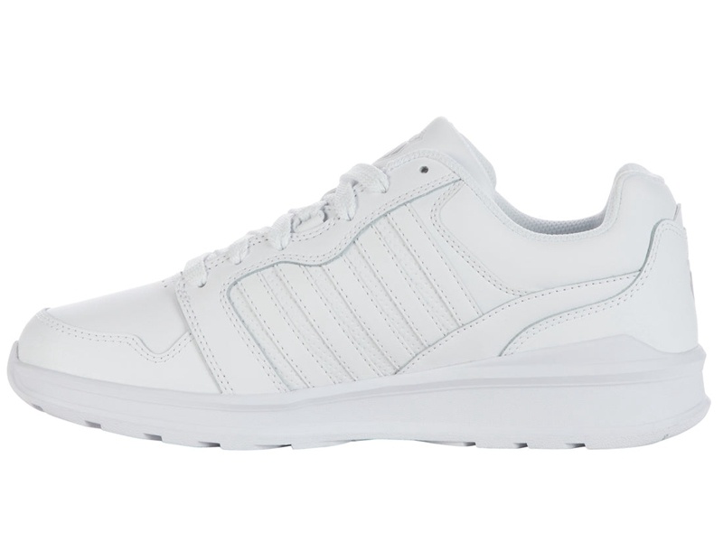 White / Blue K-Swiss RIVAL TRAINER Men's Lifestyle Shoes | LTYWO-7621