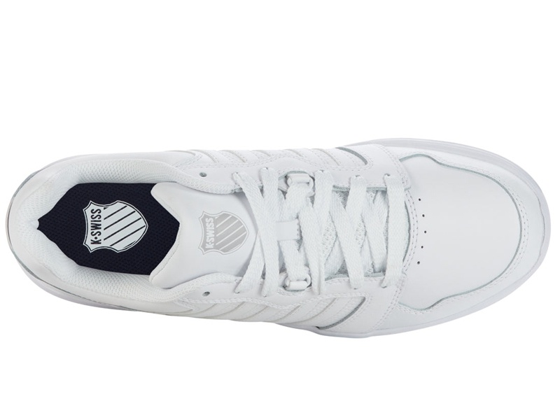 White / Blue K-Swiss RIVAL TRAINER Men's Lifestyle Shoes | LTYWO-7621