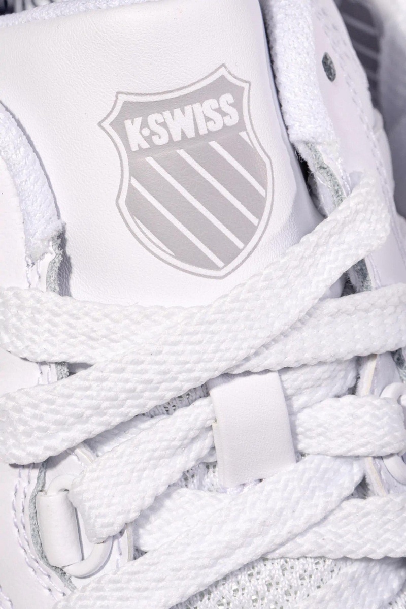 White / Blue K-Swiss RIVAL TRAINER Men's Lifestyle Shoes | LTYWO-7621