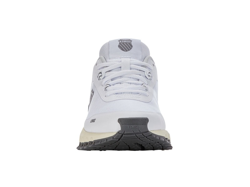 White / Grey K-Swiss TUBES GRIP Women's Lifestyle Shoes | UKGBH-3614