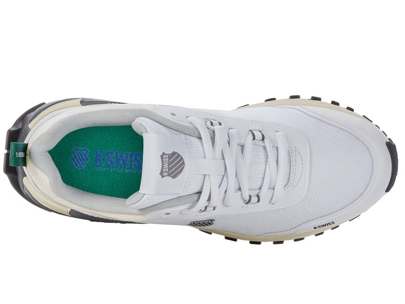 White / Grey K-Swiss TUBES GRIP Women's Lifestyle Shoes | UKGBH-3614