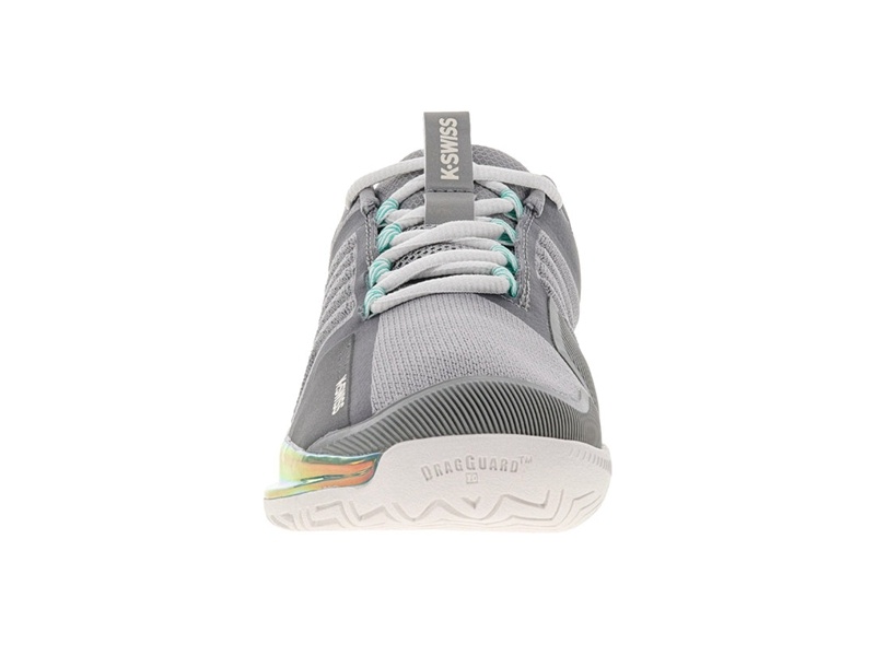 White / Grey K-Swiss ULTRASHOT 3 Women's Tennis | JYLUK-3059