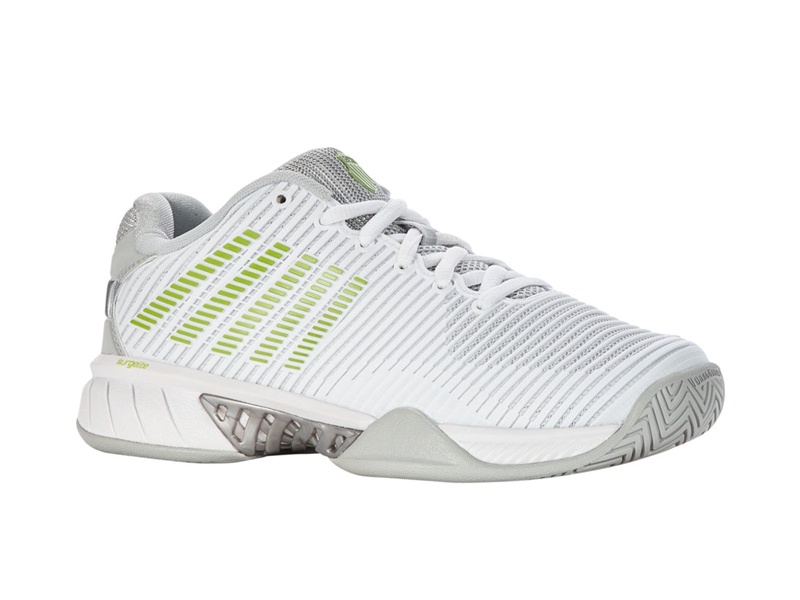 White / Grey Purple K-Swiss HYPERCOURT EXPRESS 2 Women's Tennis | IFBVD-6982