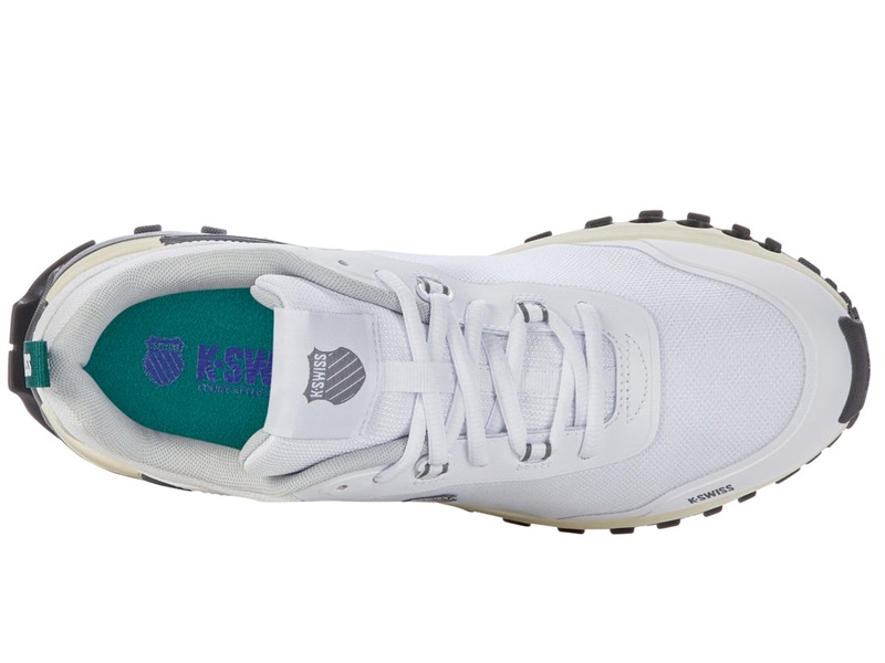 White / Grey / Grey K-Swiss TUBES GRIP Men's Lifestyle Shoes | HEDVF-8351