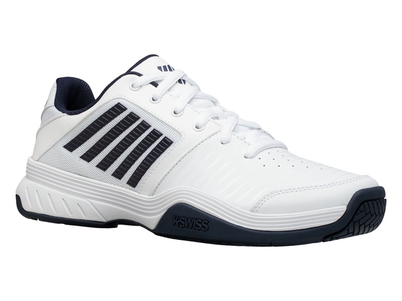 White / Navy K-Swiss COURT EXPRESS Men's Tennis | ZHKAN-9345