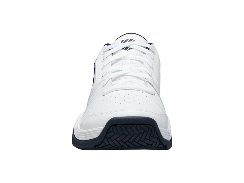 White / Navy K-Swiss COURT EXPRESS Men's Tennis | ZHKAN-9345