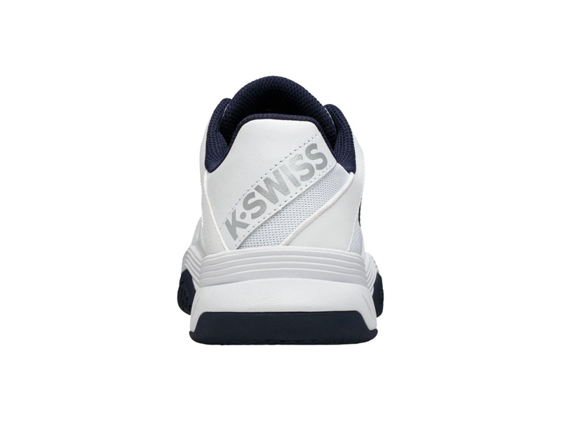 White / Navy K-Swiss COURT EXPRESS Men's Tennis | ZHKAN-9345