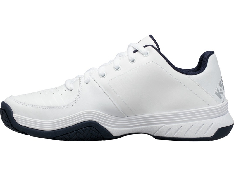 White / Navy K-Swiss COURT EXPRESS Men's Tennis | ZHKAN-9345