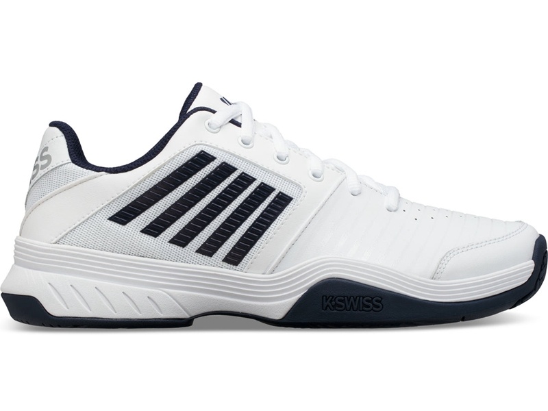 White / Navy K-Swiss COURT EXPRESS Men\'s Tennis | ZHKAN-9345