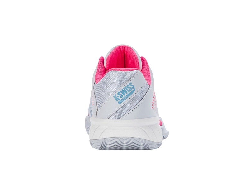 White / Pink K-Swiss EXPRESS LIGHT 3 PADEL Women's Lifestyle Shoes | GTCNX-5731