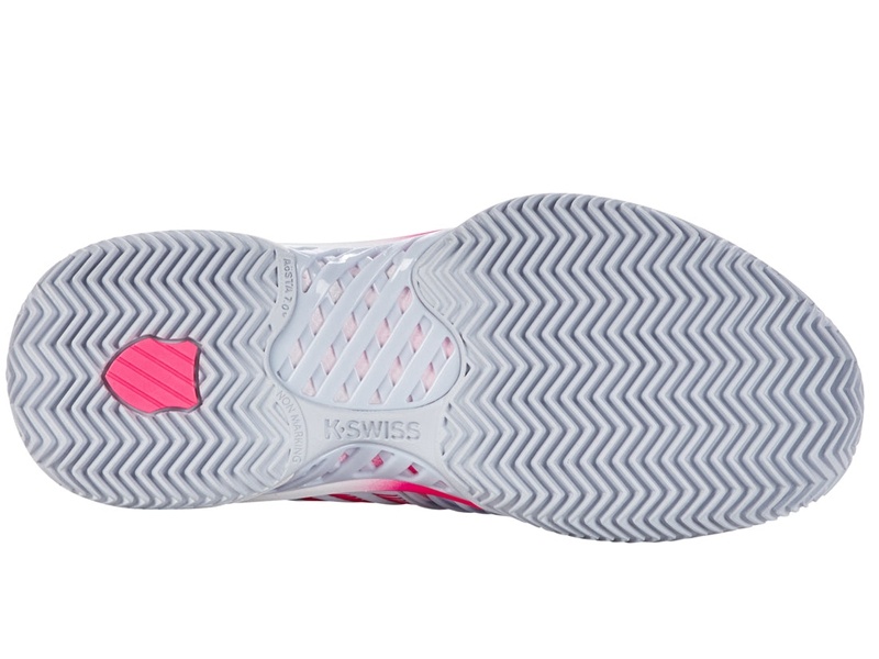 White / Pink K-Swiss EXPRESS LIGHT 3 PADEL Women's Lifestyle Shoes | GTCNX-5731