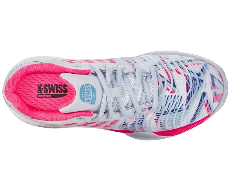 White / Pink K-Swiss EXPRESS LIGHT 3 PADEL Women's Lifestyle Shoes | GTCNX-5731