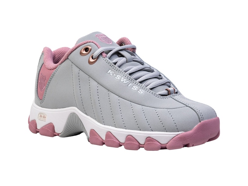 White / Pink K-Swiss ST329 CMF Women's Lifestyle Shoes | REFHO-8326