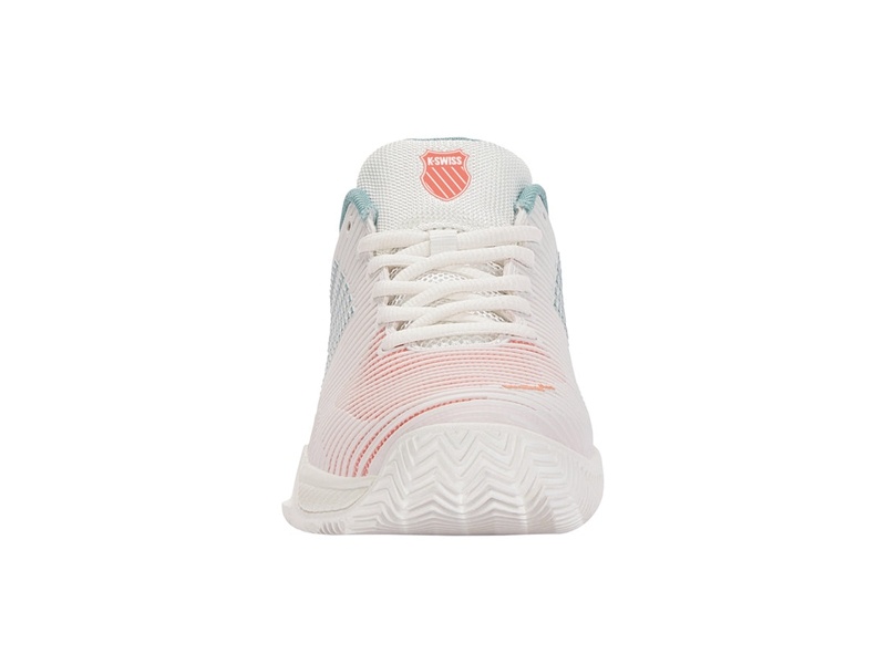 White / Pink / Blue K-Swiss HYPERCOURT EXPRESS 2 HB Women's Tennis | BNGOL-3861