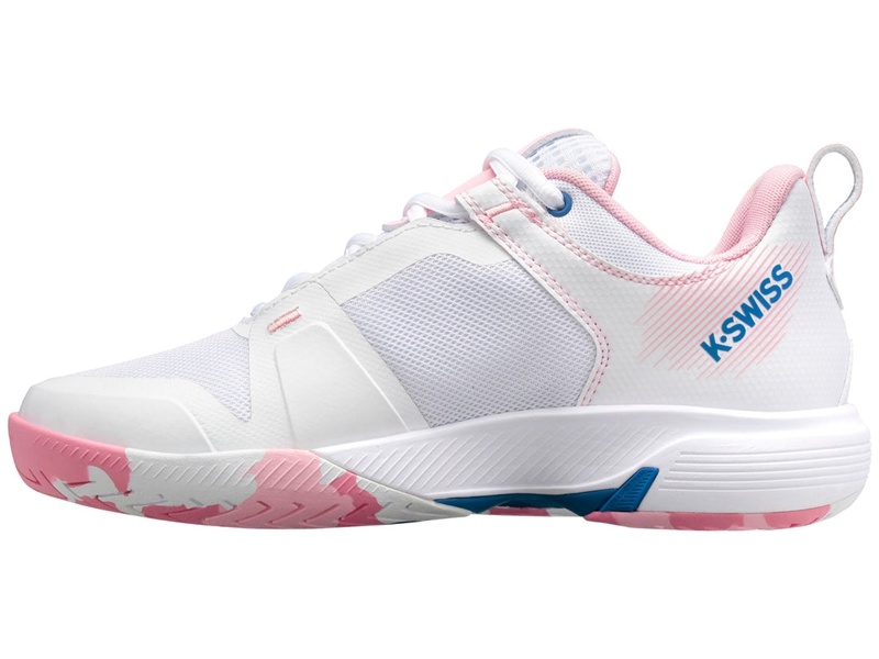 White / Purple Pink K-Swiss ULTRASHOT TEAM Women's Tennis | FNVZC-3205