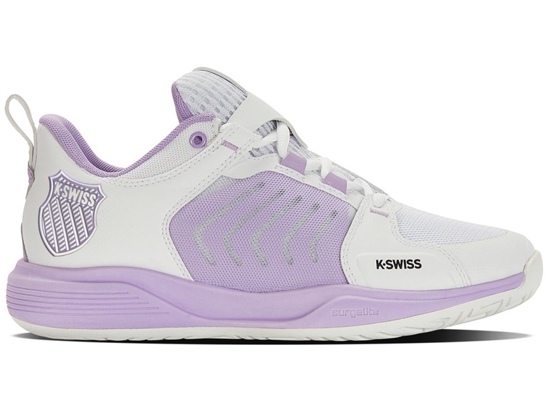 White / Purple Rose K-Swiss ULTRASHOT TEAM Women\'s Tennis | HBRIW-4632