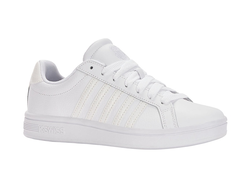 White / Snake K-Swiss COURT TIEBREAK Women's Lifestyle Shoes | QCYUK-0497