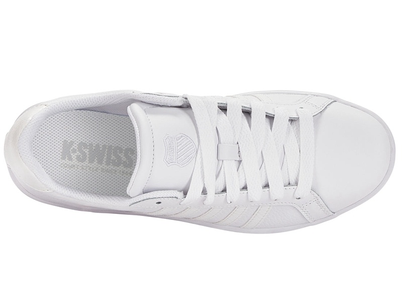 White / Snake K-Swiss COURT TIEBREAK Women's Lifestyle Shoes | QCYUK-0497