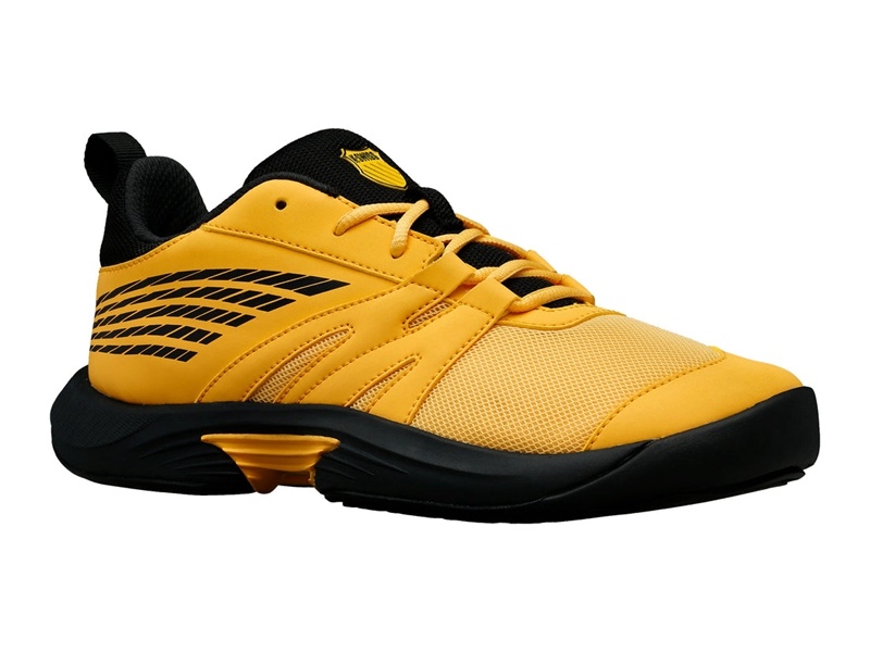 Yellow K-Swiss SPEEDTRAC Kids' Tennis | YAVMT-0245